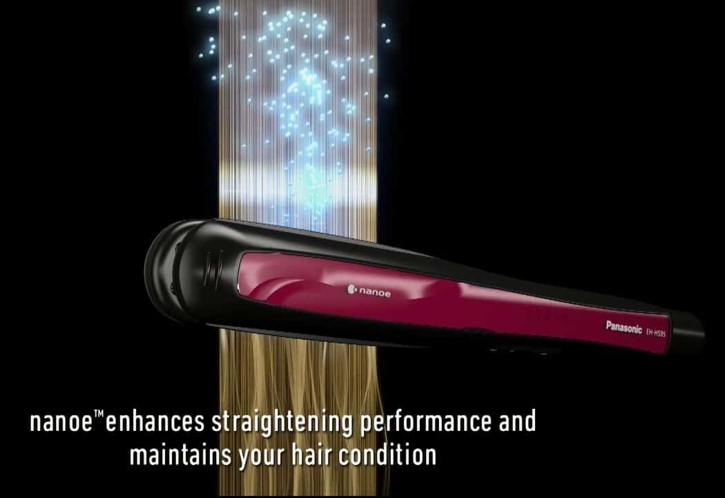 panasonic nanoe Panasonic EH-HS95 Smooth and Shiny Hair Straighteners Review pansonic nanoe