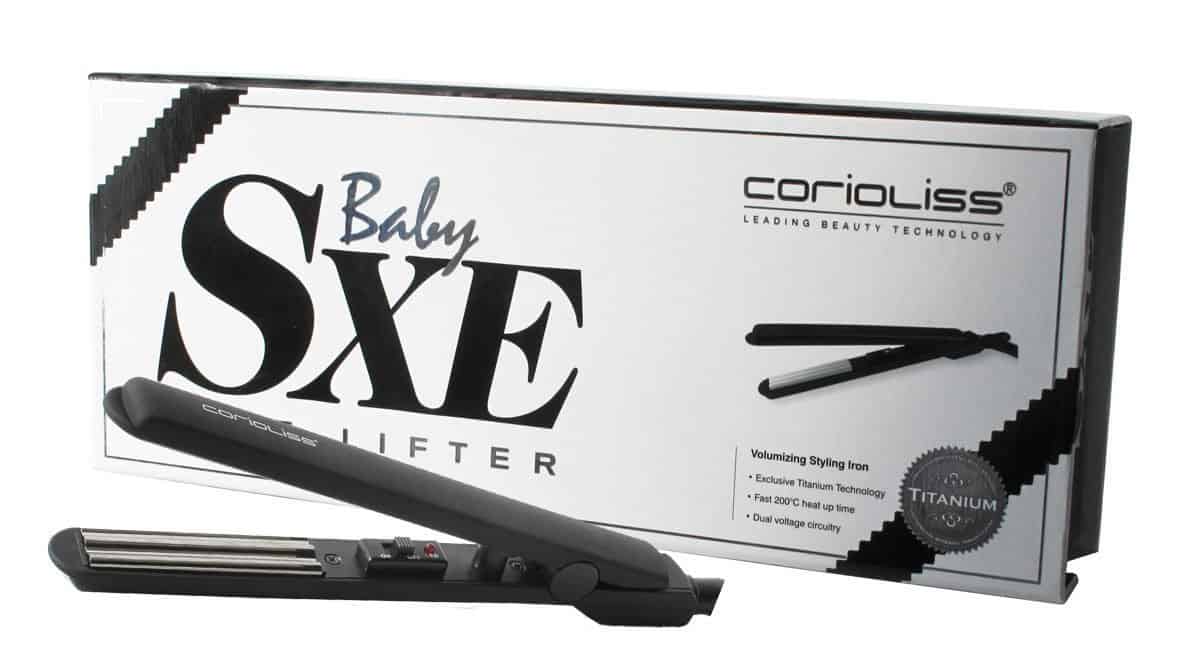 Corioliss Baby SXE Mini Root Lifter Straightener box